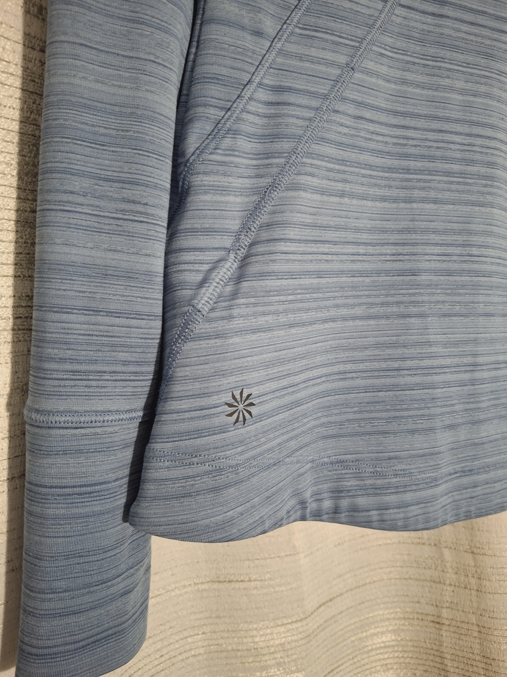 Athleta Blue Zip-Up Active Jacket - Picture 6 of 6